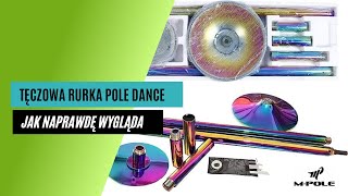 Tęczowa rura do pole dance Zobacz jak wygląda [upl. by Kaile]