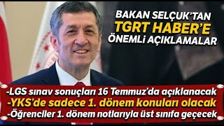 Okullar 1 Haziran’da Açılacak Mı Milli Eğitim Bakanı Selçuk’tan Yeni Açıklama Geldi [upl. by Anaicilef]