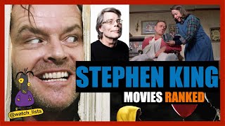 Stephen King  Movies  Top 25  Ranked [upl. by Lulita]