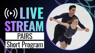 LIVE  Pairs Short Program  ISU World Junior Championships  Taipei City 2024  FigureSkating [upl. by Akcimahs591]