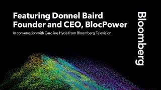 Bloomberg Cornell Tech Series Donnel Baird Founder amp CEO BlocPower [upl. by Dnomyaw882]