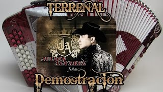 Terrenal Julion Álvarez acordeon de sol [upl. by Petrick]