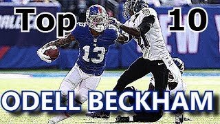 Odell Beckham Jr Top 10 Plays of Career [upl. by Euphemia860]