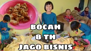 BOCAH 8 TAHUN JAGO BISNIS ANAK TKW TAIWAN BERJUALAN LOTEK [upl. by Llertnad842]