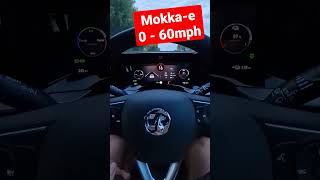 Vauxhall Mokkae 0  60mph Test 🔋🚀 [upl. by Ykciv]