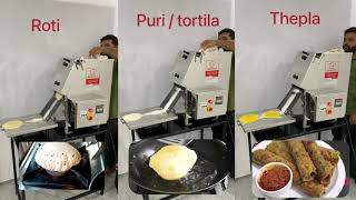 Roti Maker Machine  Chapati Maker  Chapati Press Machine  Easy amp Quick Chapati Making Tutorial [upl. by Stein181]