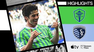 Seattle Sounders FC vs Sporting Kansas City  Full Match Highlights  September 15 2024 [upl. by Durwyn]