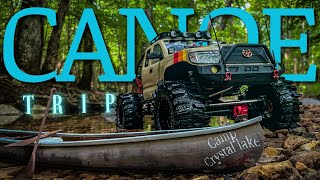 Canoe Trip Axial SCX6 Honcho on an epic adventure [upl. by Idid]