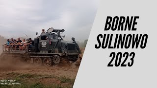 Zlot Pojazdów Militarnych Borne Sulinowo 2023  Gąsienice i Podkowy [upl. by Goldberg]