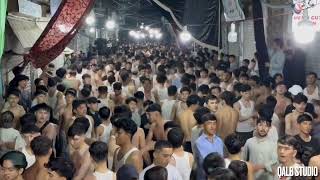 Daste HUSSAINI Momin Abad  imam bargah e Ali abna Abu Talib AS  Mushtarika Matam 2024 [upl. by Terena482]