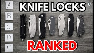 Folding Knife Locks Ranked From quotAquot To quotFquot [upl. by Sisi]