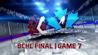 BCHL FINAL  Chilliwack vs Penticton  GAME 7 HIGHLIGHTS [upl. by Xuagram]