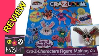 CraZLoom CraZCharacters Loom Band Figure Making Kit Review [upl. by Blanchard]