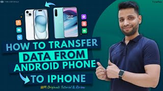 How To Transfer Data From Android to iPhone or iPhone to Android without Resetting 2023 [upl. by Ykceb]