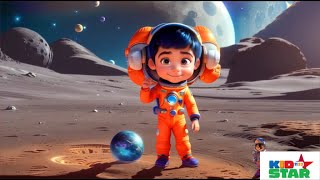 School Song 🎒  Nursery Rhymes amp Kids Songs School Songs 🎶quot Moon  Nursery Rhyme with Karaoke 🌙 [upl. by Raveaux]