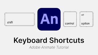 Animate faster with keyboard shortcuts  Adobe Animate CC Tutorial [upl. by Fleece966]