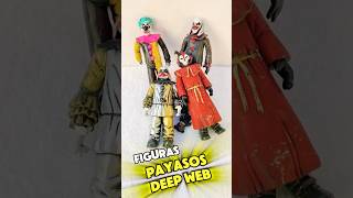 WOW REVISO MÁS PAYASOS DE LA DEEP WEB FIGURAS PARTE 4 Shorts fedevigevani [upl. by Hume]