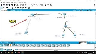 How to Configure Cisco WiFi Router in Cisco Packet Tracer [upl. by Kuehn]