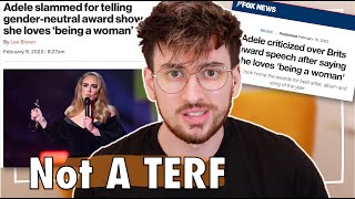 Adele Was Not Transphobic  Trans Guy Reacts [upl. by Dewhurst]