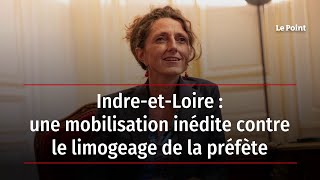 IndreetLoire  une mobilisation inédite contre le limogeage de la préfète [upl. by Del788]