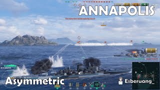 Annapolis  Supership Power  World of Warships [upl. by Imhsar]