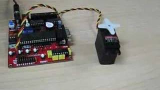 RC Servo Control using 8051iBoard [upl. by Alphard]