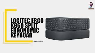 Logitech ERGO K860 Split Ergonomic Keyboard User Guide and Bluetooth Pairing Instructions [upl. by Hurwitz]