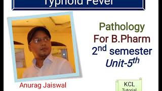 Typhoid Fever Pathology by Anurag Jaiswal [upl. by Airbmak331]