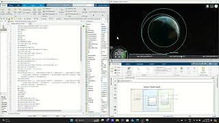 Hohmann Transfer of satellite from one orbit to another orbit scenario [upl. by Ennailuj]