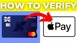 How To Verify Halifax Card For Apple Pay 2024 [upl. by Elston]