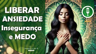 Reprogramação Mental com Reiki para Liberação da Ansiedade Medo e Insegurança [upl. by Nowahs]