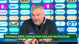 Thomas Reis Sonuçtan dolayı mutsuzum [upl. by Ahseela]