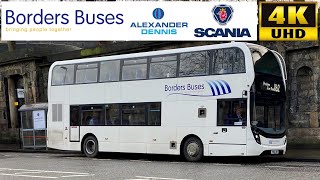 Borders Buses X62 Peebles to Galashiels AlexanderDennis Enviro400MMC ScaniaN250UD 11619YN66BBV [upl. by Janel548]