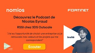 Interview de Nicolas Eyraud RSSI de 3DS Outscale [upl. by Weil]