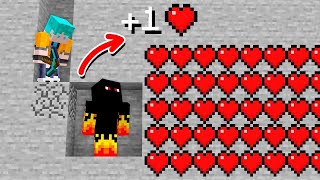 ¡Multiplicador de Corazones VS Cazador de Minecraft [upl. by Nileuqaj]