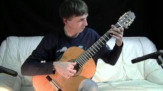 GF Händel Sarabande classical guitar  Andreas Lindae [upl. by Mathis]