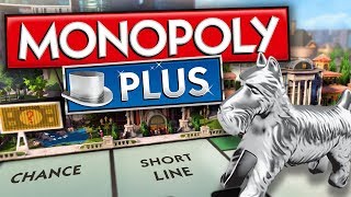 Monopoly Plus  1  ITS GOOD TO OWN LAND 4 Player Boardgame Gameplay [upl. by Qulllon98]