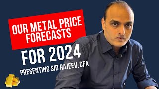 Our Metal Price Forecasts for 2024 [upl. by Enylecoj]