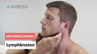 Lymphknoten  Klinische Untersuchung  AMBOSS Video  Lymphknotenuntersuchung [upl. by Ahsimed]