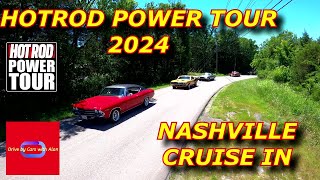 Hotrod Power Tour 2024 Nashville Cruise In 2 miles of Cars [upl. by Eireva]