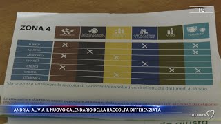 Andria al via il nuovo calendario della raccolta differenziata [upl. by Stefanac537]