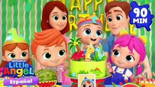 Cumpleaños de Bebé Juan🎈  Caricaturas  Canciones Infantiles🎵 Little Angel Español [upl. by Jezrdna747]