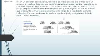 87 57 Un deuterón es una partícula nuclear de masa idéntica a la formada por [upl. by Nosyt]