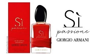 Giorgio Armani Si Passione Red Maestro Limited Edition [upl. by Aihtekal484]