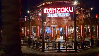 MANZOKU ASIAN RESTAURANT SENTIDO MAMLOUK PALACE RESORT HURGHADA EGYPT [upl. by Brighton]