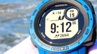 Garmin Instinct Solar Review Best Military Spec Watches [upl. by Ardnosac]