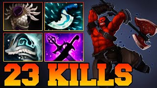 Rampage Axe Offlane  Axe Dota 2 Safelane Carry 735 Pro Build Guide Gameplay [upl. by Guglielma]