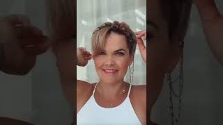 Short Hair Gadget salirasa shorthair hairtutorial [upl. by Kearney]