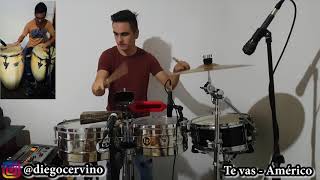 Te vas  Américo TimbalCongas [upl. by Johnette]