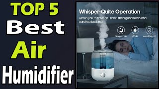 TOP 5 Best Air Humidifier Review 2025 [upl. by Alleinad]